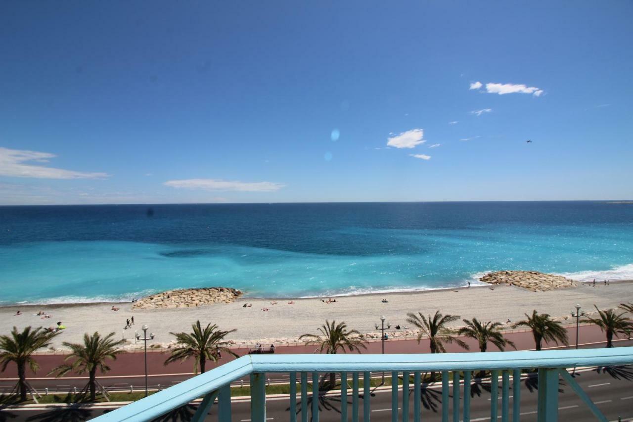 Nice Booking - Electra Vue Mer Balcon Dernier Etage Exteriör bild