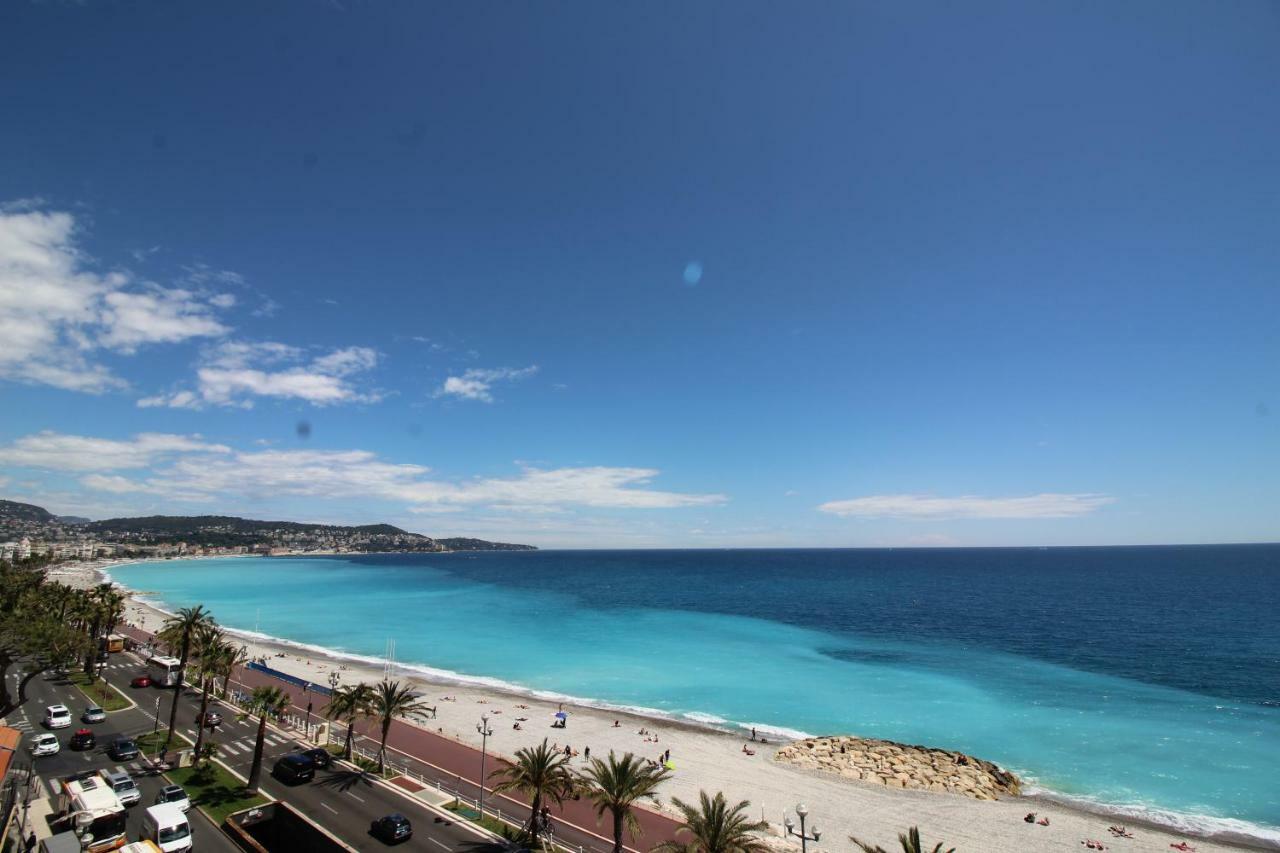 Nice Booking - Electra Vue Mer Balcon Dernier Etage Exteriör bild