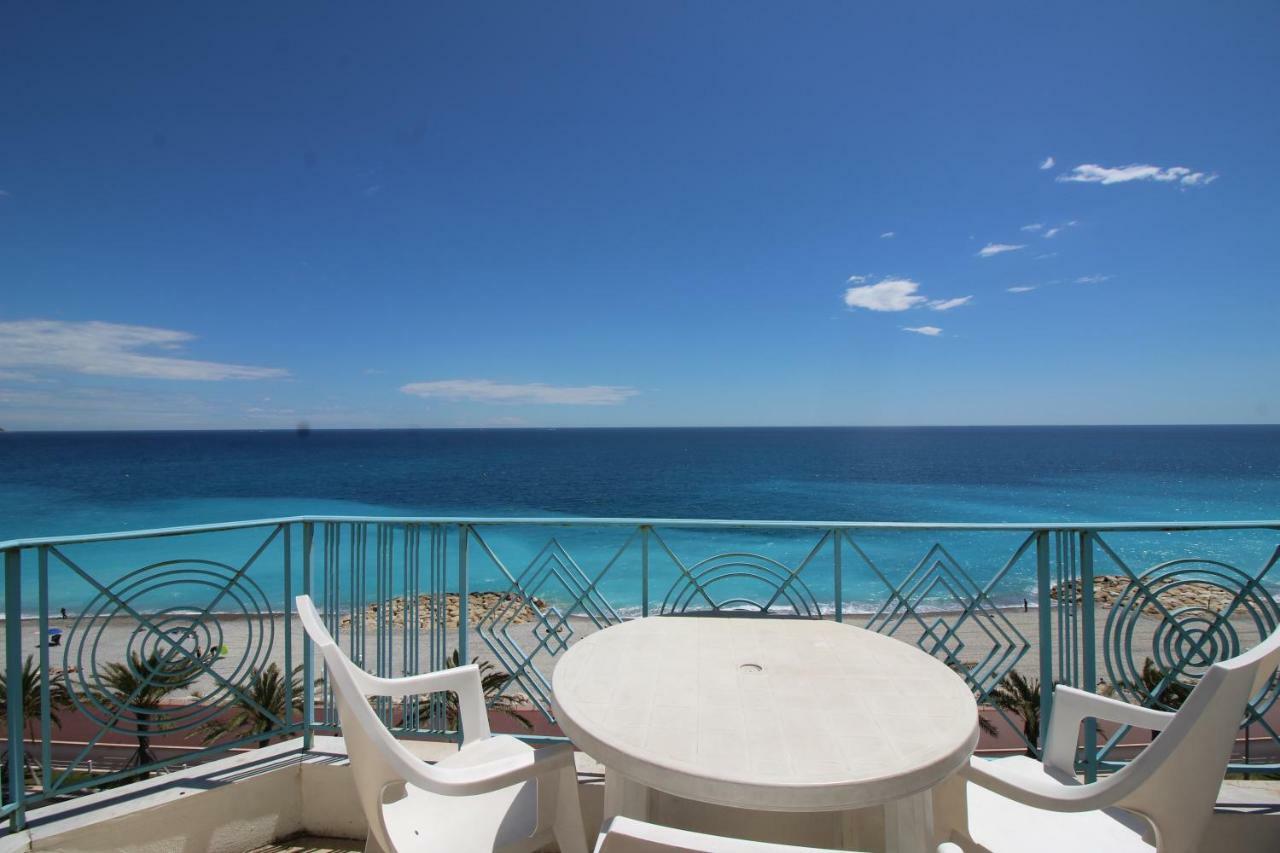 Nice Booking - Electra Vue Mer Balcon Dernier Etage Exteriör bild